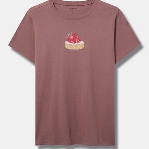 TORRID Strawberry Tart Classic Fit Tee